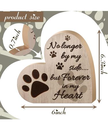 Yalikop Heart Shaped Pet Memorial Gifts - Sympathy Tribute for Dogs and Cats - Buy Online on GoSupps.com