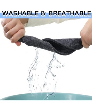 Janmercy Wool Felt Insoles - 5 Pairs Warm Shoe Inserts for Men & Women - Gray (Men's 9/Women's 10) - Best Comfort & Support - Buy Online on GoSupps.com