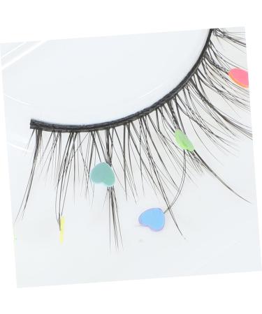 minkissy 6 Pairs Sequin False Eyelashes Colored Lashes Natural False Lashes Colored Eyelashes Fake Lashes Natural Color Lashes Lashes with Pride Makeup Miss Cosplay Cosmetic Imitation - Buy Online on GoSupps.com