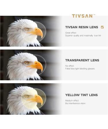 Blue Light Gaming Glasses for Women - TIVSAN Stylish Retro Round Frame Metal - Anti Eye Strain - UV Blocker Gaming Eyeglasses (Gold+Pink) - Buy Online on GoSupps.com