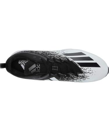 adidas Men's Adizero Spark Mid Football Shoe 12 - Black/White - Buy Online on GoSupps.com