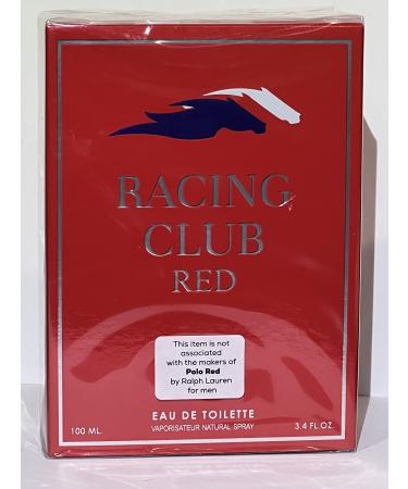 RACING CLUB RED Designer Inspired Cologne for Men EDT 3.4 fl. oz.