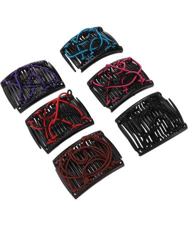 Magic Hair Comb Vintage Stretchy Double Comb Hair Forks Clips Bun Maker Women Girls Hairstyle Multipurpose Hair Accessories - Buy Online on GoSupps.com