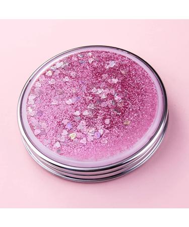 Nifocc Round Pocket Mirror - Mini Makeup Mirror Set for Women & Girls | 2 Pcs Gold & Pink - Travel-friendly Mirror - Buy Online on GoSupps.com