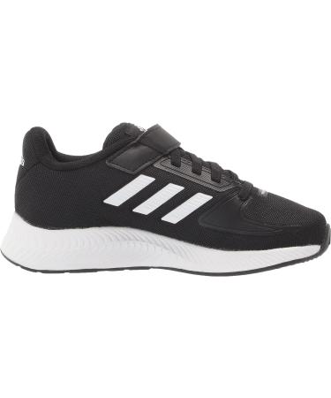 adidas Runfalcon 2.0 Little Kid Running Shoe - Size 3.5, Black/White/Silver - Buy Online on GoSupps.com
