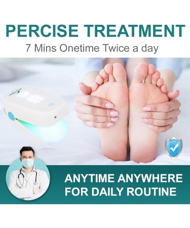 Nail Fungus Laser Treatment Device Effective Fungal Nail Treatment for Toenails & Fingernails Targets Damaged Discolored and Thickened Toenails Onychomycosis - Buy Online on GoSupps.com