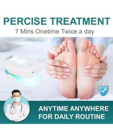 Touchscreen Nail Fungus Laser Treatment Device - Targets Damaged Toenails - Onychomycosis Treatment - Buy Online on GoSupps.com