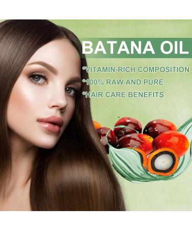 Batana Oil Batana Oil for Hair Pure Batana Oil Batana Oil for Hair Contains 100% Batana Oil Batana Oil for Hair Makes Hair Thicker (100G) - Buy Online on GoSupps.com