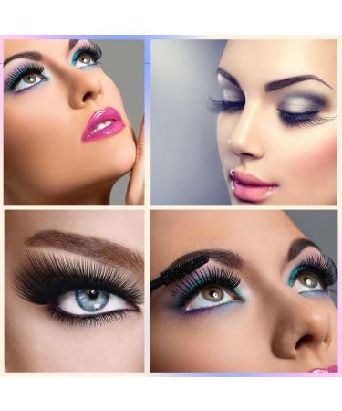 False Eyelashes Natural 3D Faux Mink Lashes 1 Pair Soft Fluffy Wispy Fake Eyelashes Dramatic Handmade Reusable Cat-Eye Lashes (Intelligent 3D Silk) - Buy Online on GoSupps.com