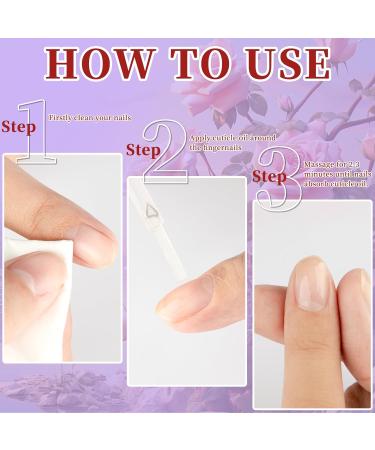 Sweet Almond Cuticle Oil for Nail Repair & Growth - Nail Strengthener 15ml (Lavender) - Buy Online on GoSupps.com