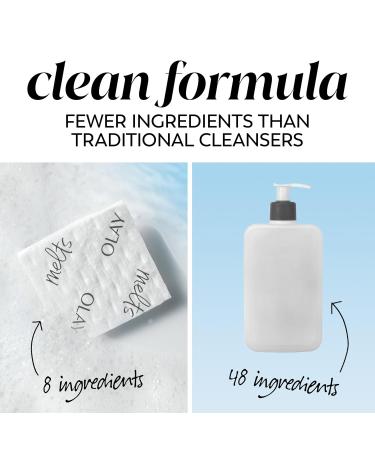 Olay Cleansing Melts + Vitamin C Face Cleanser, 12ct, Water-Activated Face Wash Cleans, Tones, and Refreshes Skin Unscented 12 Count (Pack of 1) - Buy Online on GoSupps.com