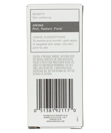 Aura Cacia Rose Roll-On Essential Oil Blend 0.31 oz - Pure Aromatherapy for Relaxation & Wellness - Buy Online on GoSupps.com