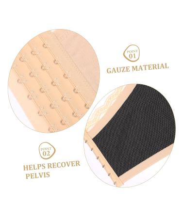 FRCOLOR Women's Pelvic Girdle & Back Brace - Post Pregnancy Abdominal Support Band Skin Color 120x20cm - Buy Online on GoSupps.com