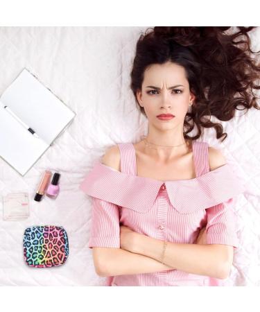 Milist Leopard Print Menstruation Pad Bag - 2-Piece Mini Storage Organizer for Travel & Home - Buy Online on GoSupps.com
