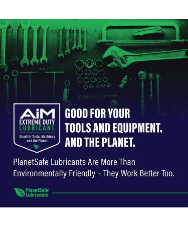 PlanetSafe AiM Extreme Duty Bike & Chain Lubricant Bundle - Non Toxic & Non Hazardous - Ideal for Scooters, Mopeds, Motorcycles, and Bicycles - 1oz + 2oz - Buy Online on GoSupps.com
