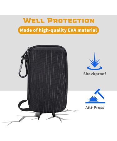 Dario Smart Glucose Monitor Kit Travel Storage Case - Protective Organizer for Diabetes Care Accessories - Glucometer Sterile lancets (Storage Case Only) - Buy Online on GoSupps.com