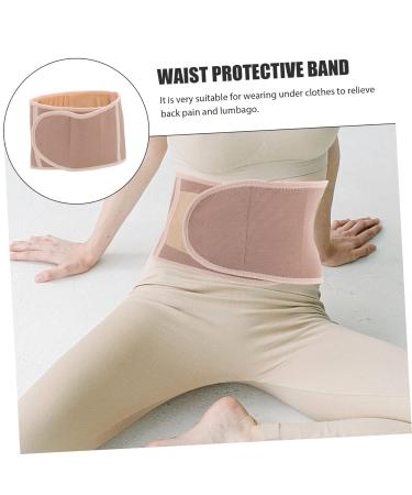 Hemoton Warm Belt for Hip Pain Relief | Adjustable Waist Support for Women & Men | Winter Knitting Supplies & Stomach Warmer - M Skin Color - Buy Online on GoSupps.com