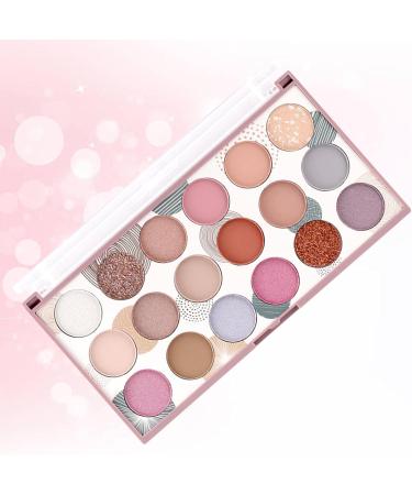 Matte Eye Shadow Palette - 18 Colors Waterproof Cosmetics Matte Eye Shadow Set - Pigmented Make-Up Durable Velvet Eye Shadows Fovolat 1 count (Pack of 1) - Buy Online on GoSupps.com