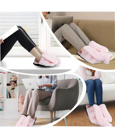 2L Electric-Free Foot Warmers | Soft Rabbit Ear Design Heating Pads | 2-in-1 Foot Heat Bottle for Men & Women | Perfect Winter Gifts (Pink) - Buy Online on GoSupps.com