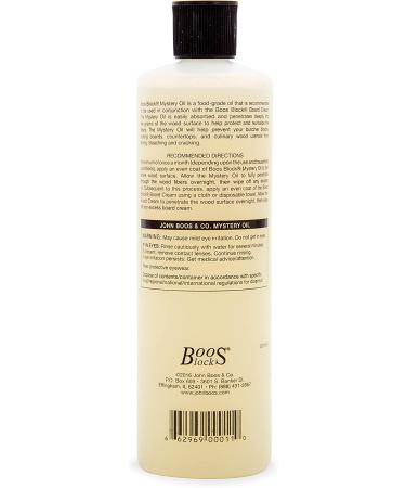 John Boos MYSB Mystery Butcher Block Oil - 16oz Bottle - Buy Online on GoSupps.com