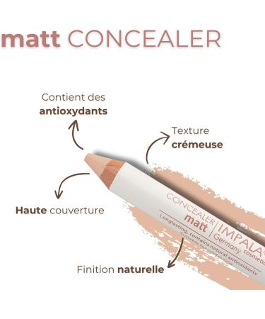 Impala - Concealer Pencil | Color 12 Light Bisque | Face Makeup | Long Lasting | Smooth and Creamy Texture | Concealer for D - Buy Online on GoSupps.com
