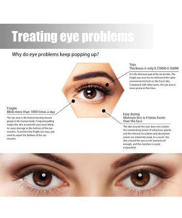 Eye Tightener Cream - Instant Lifting Formula Reduces Puffiness & Under Eye Bags Fades Dark Circles Smooths Fine Lines & Wrinkles Firming Eye Repair Cream for Women & All Skin Types (20ml) 1 Ounce (Pack of 1) - Buy Online on GoSupps.com