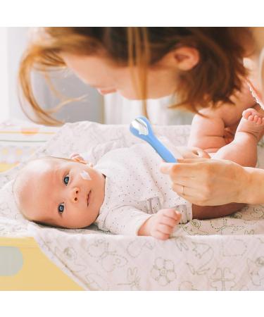 Geteawily Diaper Cream Spatula | Soft Silicone Butt Paste Applicator | Baby Butt Brush with Suction Base for Girls Boys - Buy Online on GoSupps.com