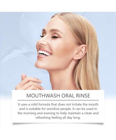 Bain de Bouche Oral l'Huile de Coco Naturel Huile De Menthe Poivr e Pour Blanchir Les Dents Bouche l'Huile de Noix de Coco et de Menthe Poivr e 120ML 1PC - Buy Online on GoSupps.com