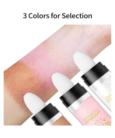 Fairy Highlighter Powder Stick - Brightening Body & Face Highlighter for Contouring | High-Gloss Glitter Makeup - Buy Online on GoSupps.com