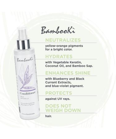 Gamma pi srl Professional Violet AntiYellow Mask Bambook for Blonde and Gray Hair Neutralizes the YellowOrange Glow Hydrates with Bamboo Keratin Coconut Oil Without SLS and Parabens Intense Violet 200 ml - Buy Online on GoSupps.com