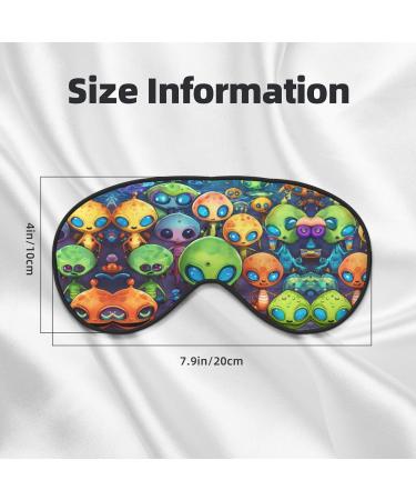 SSIMOO Astronaut & Alien Sleep Mask | Adjustable Breathable Eye Mask for Comfortable Sleep | International Shipping - Buy Online on GoSupps.com