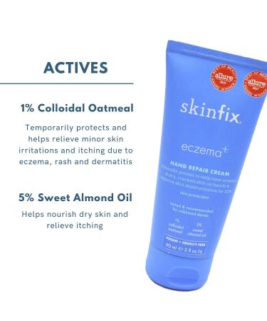 Skinfix Eczema+ Hand Repair Cream - Soothing Treatment for Dermatitis & Dry, Itchy Hands - Buy Online on GoSupps.com