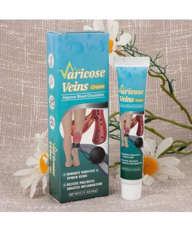 Varicose Veins Cream Repairing Cream for Varicose Veins Spider Veins Treatment Cream Anti-Varicose Veins Cream Legs Ointment for Varicose Veins Relieves Tired Legs 20g - Buy Online on GoSupps.com