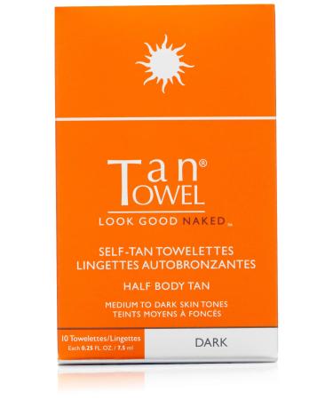 Tan Towel Half Body Tan Dark 0.25 fl. oz. - Buy Online on GoSupps.com