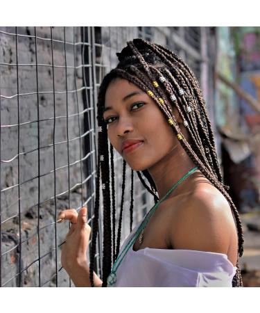 241PCS Hair Jewelry Set for Women - Gold & Silver Braids Rings, Cuffs, & Clips - Dreadlock Accessories & Decorations - Buy Online on GoSupps.com