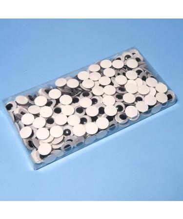 TOAOB 300pcs Self Adhesive 12mm Black Wiggle Googly Eyes for DIY Arts Crafts - Buy Online on GoSupps.com