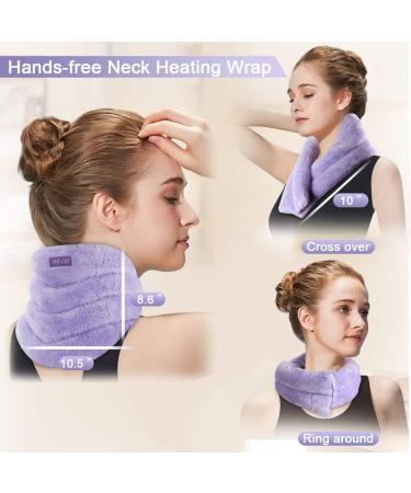 REVIX Microwavable Neck Heating Pad for Stress & Pain Relief - Unscented Hot Pack Orchid - Buy Online on GoSupps.com