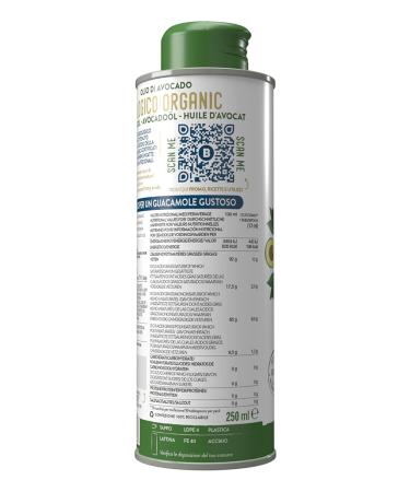 Buy Organic Cold Pressed Avocado Oil - Benvolio 1938 - 250ml | Hair & Cooking Uses | International Shipping - Buy Online on GoSupps.com