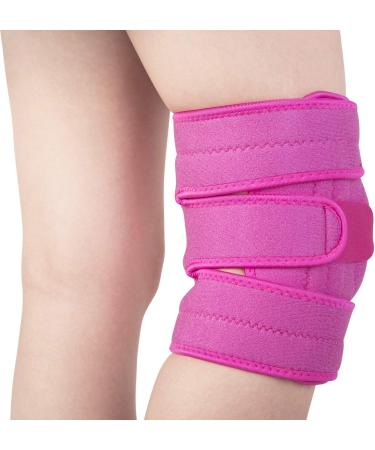 AVIDDA Knee Support Brace for Women | Patella Tendon with Side Stabilizers | Adjustable Size XS-M | Pink - Buy Online on GoSupps.com