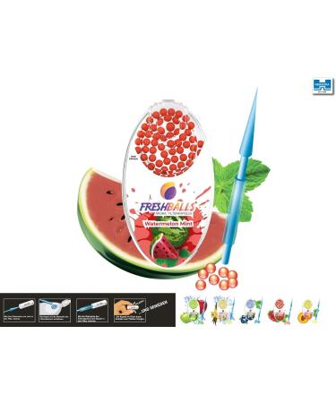 FreshBalls Henecka Aroma Filter Balls - Mint Oil & Strawberry Mint Flavor - International Shipping Available - Buy Online on GoSupps.com