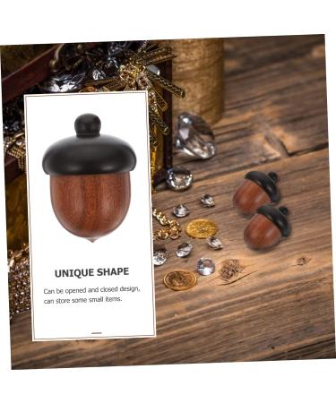 VILLCASE 5 Pcs Color Block Wooden Nuts Wood Acorns Charm Crafts Pendant Arts and Crafts for Kids Nuts Necklace Acorn Nut Charms Bracelets for Women Wooden Decor Miss Diffuser Pine Cones - Buy Online on GoSupps.com