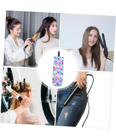 MAGICLULU 2 Pcs Curling Iron Storage Hair Dryer Portable Blow Dryer Hanging Hair Curler Pouch Travel Organizer - Buy Online on GoSupps.com
