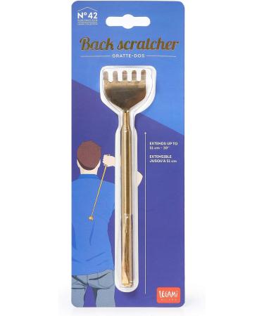 Legami Telescopic Back Scratcher - Mini Gold | Perfect for Itching Relief | International Shipping Available - Buy Online on GoSupps.com