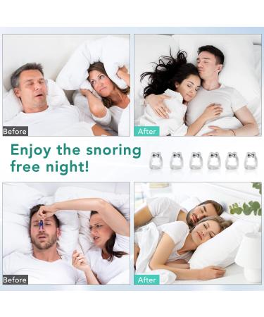 Silicone Magnetic Snore Stopper - Effective Anti-Snoring Solution (6 PCS) - Buy Online on GoSupps.com
