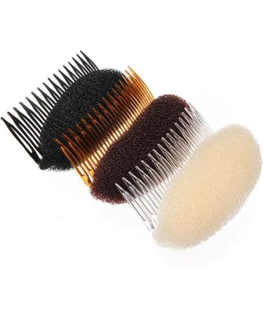 1PC Black/Brown colors for choose Charming BUMP IT UP Volume Inserts Do Beehive hair styler Insert Tool Hair Comb Hot (Brown) - Buy Online on GoSupps.com