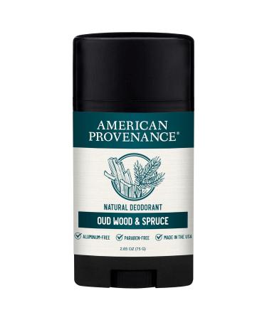 American Provenance Oud Wood & Spruce Bourbon & Vetiver and Sandalwood & Bergamot Deodorant Bundle - Buy Online on GoSupps.com