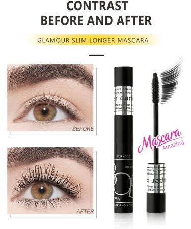  G n rique Panoramic Volume Mascara - Multiplied Lashes Without Clumping - Enlarged Eyes - Stretch-Flex Technology - Million Lash Effect - Black - Buy Online on GoSupps.com