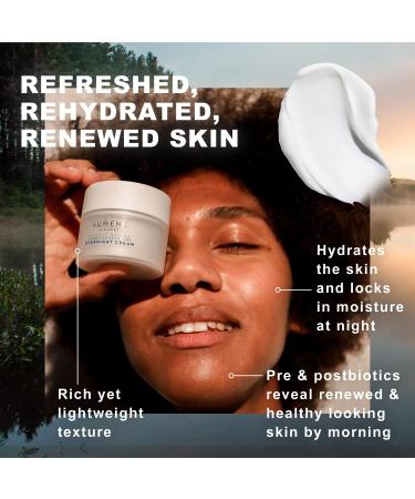 Buy Lumene Hydration Recharge Overnight Cream Refill - Vegan Hyaluronic Acid Moisturizer for All Skin Types - Rejuvenating Night Cream (1.7 oz) - Free International Shipping - Buy Online on GoSupps.com