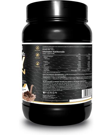 Whey Protein | Pure Protein with Collagen + Magnesium | Tones and Increases Muscle Mass | Protects Muscles and Aids Fibrous Tissue Recovery | 1000g Chocolate Protein - Buy Online on GoSupps.com