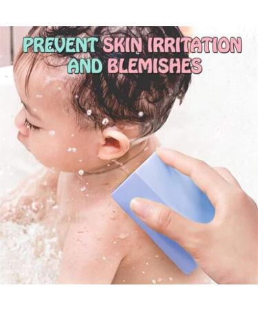 Gokame Ultra Soft Exfoliating Shower Brush Sponge - 3 Pack, Body Dead Skin Remover for Kids and Adults - Random Colors - Buy Online on GoSupps.com